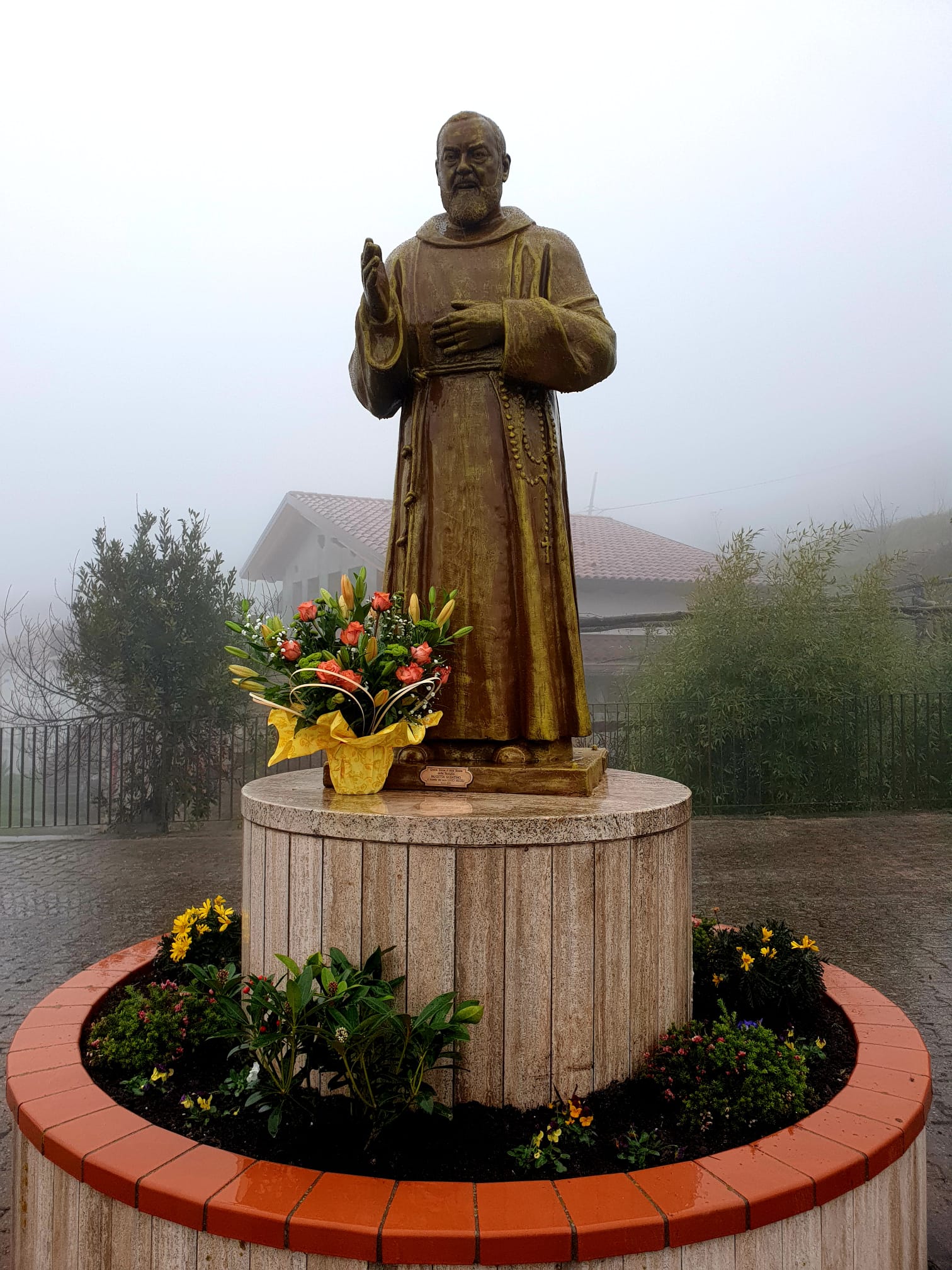 A Caroniti restaurata la statua di Padre Pio MediterraneiNews